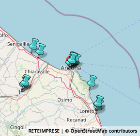 Mappa 60122 Ancona AN, Italia (13.04667)