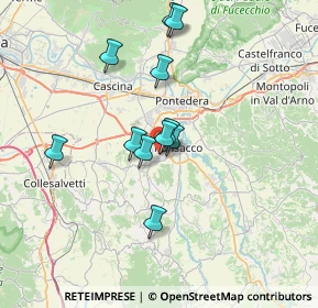 Mappa Area Industriale-artigianale, 56035 Casciana Terme Lari PI, Italia (6.03364)
