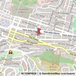 Mappa Via Lauro de Bosis, 3, 60123 Ancona, Ancona (Marche)