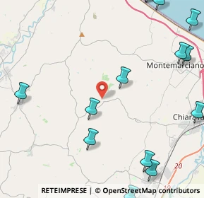 Mappa Via S. Amico, 60030 Morro D'alba AN, Italia (7.2565)