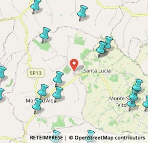 Mappa Via S. Amico, 60030 Morro D'alba AN, Italia (3.161)