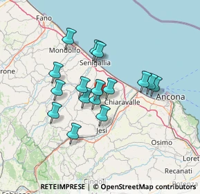 Mappa Via S. Amico, 60030 Morro D'alba AN, Italia (11.51625)