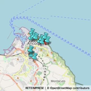 Mappa Via Enrico Toti, 60123 Ancona AN, Italia (1.18)