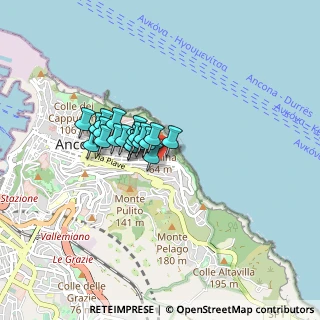 Mappa Via Enrico Toti, 60123 Ancona AN, Italia (0.5575)