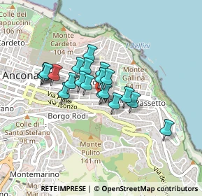 Mappa Medical Point, 60123 Ancona AN, Italia (0.3165)