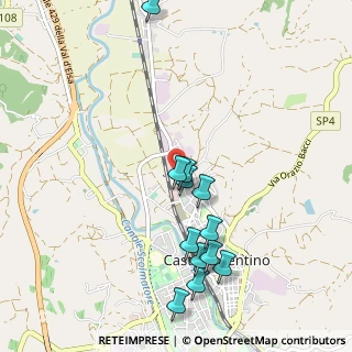Mappa Via A. del Pela, 50051 Castelfiorentino FI, Italia (1.0575)