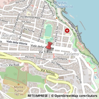 Mappa Via Trieste,  43, 60124 Ancona, Ancona (Marche)