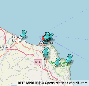 Mappa Vicolo della Regina, 60122 Ancona AN, Italia (4.11071)