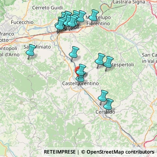 Mappa Piazza Berlinguer, 50051 Castelfiorentino FI, Italia (9.2895)