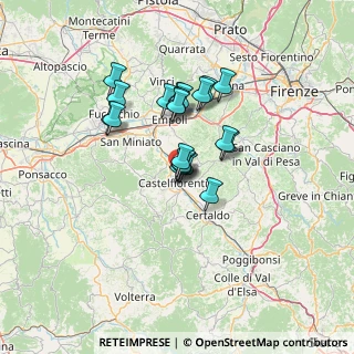 Mappa Piazza Berlinguer, 50051 Castelfiorentino FI, Italia (10.309)