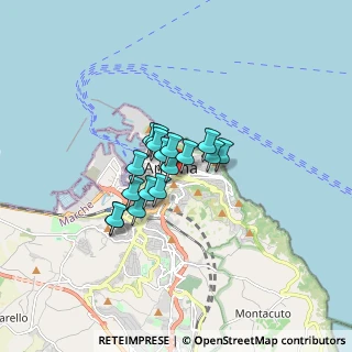 Mappa Via Antonio Giannelli, 60124 Ancona AN, Italia (1.00765)