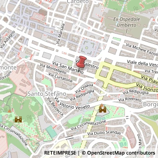 Mappa Via San Martino, 55, 60122 Ancona, Ancona (Marche)