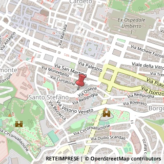 Mappa Via Vittorio Veneto, 10, 60122 Ancona, Ancona (Marche)