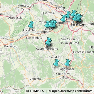 Mappa Via Benedetto Croce, 50051 Castelfiorentino FI, Italia (18.4655)