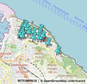 Mappa Via Trieste, 60121 Ancona AN, Italia (0.745)