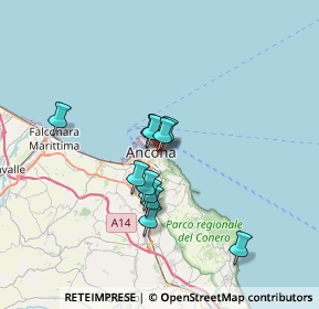 Mappa Via Trieste, 60121 Ancona AN, Italia (5.34091)