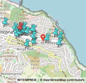 Mappa Via Trieste, 60121 Ancona AN, Italia (0.4715)