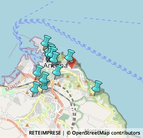 Mappa Via Trieste, 60121 Ancona AN, Italia (1.55412)