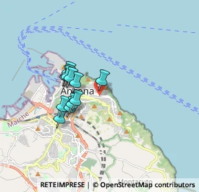 Mappa Via Trieste, 60121 Ancona AN, Italia (1.395)