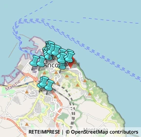 Mappa Via Trieste, 60121 Ancona AN, Italia (1.35263)