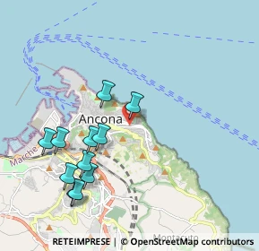 Mappa Via Trieste, 60121 Ancona AN, Italia (2.10091)