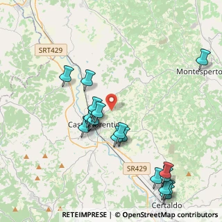 Mappa Via Orazio Bacci, 50051 Castelfiorentino FI, Italia (4.3915)