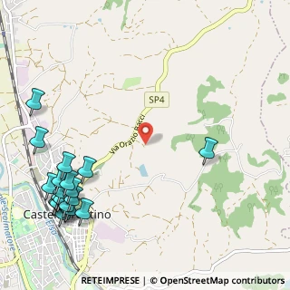 Mappa Via Orazio Bacci, 50051 Castelfiorentino FI, Italia (1.5955)