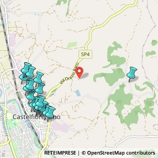 Mappa Via Orazio Bacci, 50051 Castelfiorentino FI, Italia (1.5095)