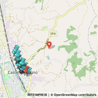 Mappa Via Orazio Bacci, 50051 Castelfiorentino FI, Italia (1.6355)