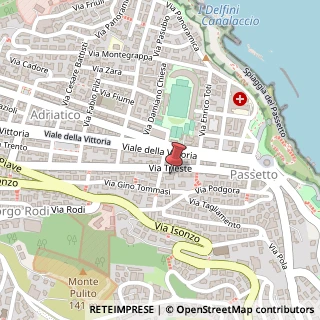 Mappa Via Trieste, 43, 60124 Ancona, Ancona (Marche)