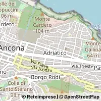 Kaart Ancona