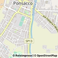 Map Ponsacco