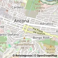Mapa Ancona