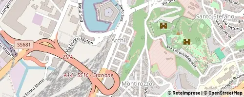 Mappa Ancona