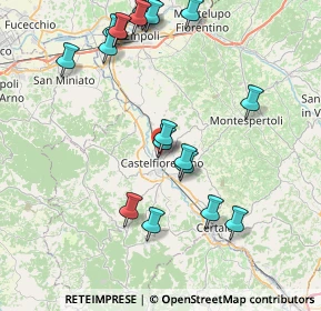 Mappa Via Goito, 50051 Castelfiorentino FI, Italia (9.3005)