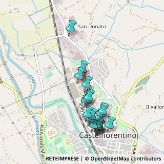 Mappa Via Guglielmo Marconi, 50051 Castelfiorentino FI, Italia (0.529)