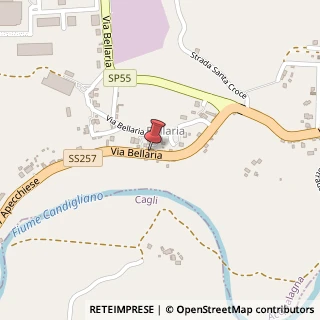 Mappa Via Bellaria, 37, 61041 Acqualagna, Pesaro e Urbino (Marche)