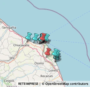 Mappa Strada Provinciale del Conero, 60124 Ancona AN, Italia (7.49765)