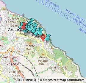 Mappa Strada Provinciale del Conero, 60124 Ancona AN, Italia (0.74)