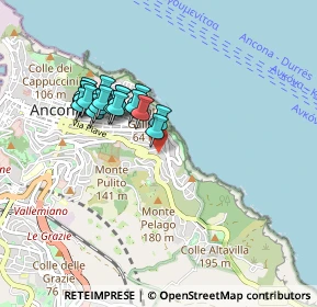 Mappa Strada Provinciale del Conero, 60124 Ancona AN, Italia (0.795)