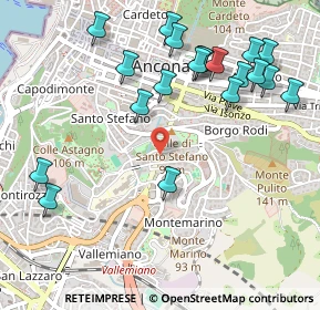 Mappa Via Circonvallazione, 60122 Ancona AN, Italia (0.602)