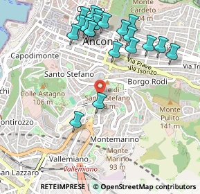 Mappa Via Circonvallazione, 60122 Ancona AN, Italia (0.579)