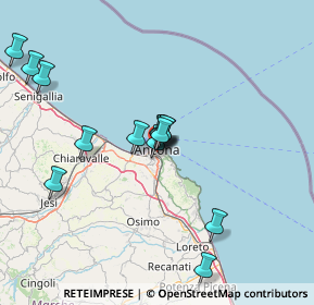 Mappa Via Circonvallazione, 60122 Ancona AN, Italia (13.595)