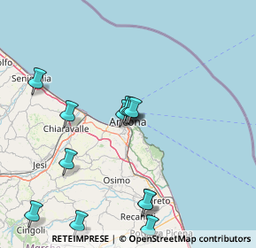 Mappa Via Circonvallazione, 60122 Ancona AN, Italia (17.57667)