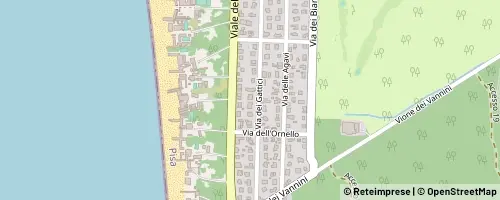 Mappa Pisa