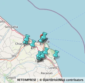 Mappa Via Domenico Barilari, 60122 Ancona AN, Italia (11.19)