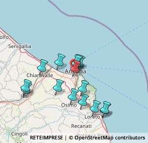 Mappa Via Domenico Barilari, 60122 Ancona AN, Italia (13.32733)