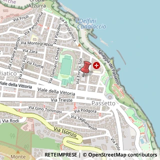 Mappa Via Vito Volterra, 3, 60123 Ancona, Ancona (Marche)