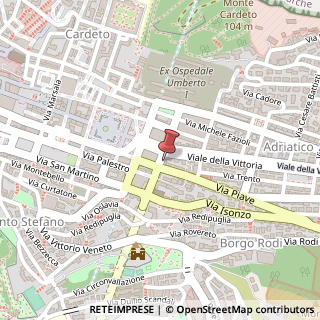 Mappa Via Antonio Giannelli, 22, 60123 Ancona, Ancona (Marche)