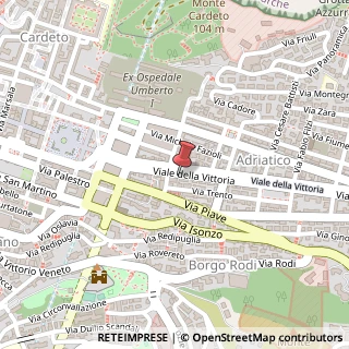 Mappa Viale della Vittoria, 13, 60123 Ancona, Ancona (Marche)